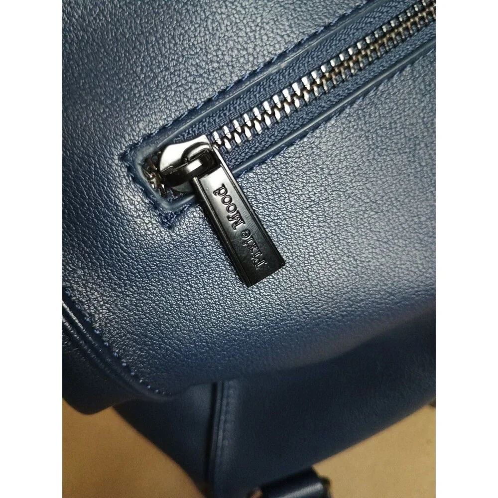 Pixie Mood Mini Convertible Kim Backpack Vegan Leather - Blue Purse